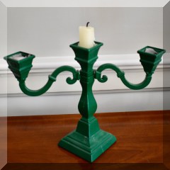 D31. Green candelabra. 
